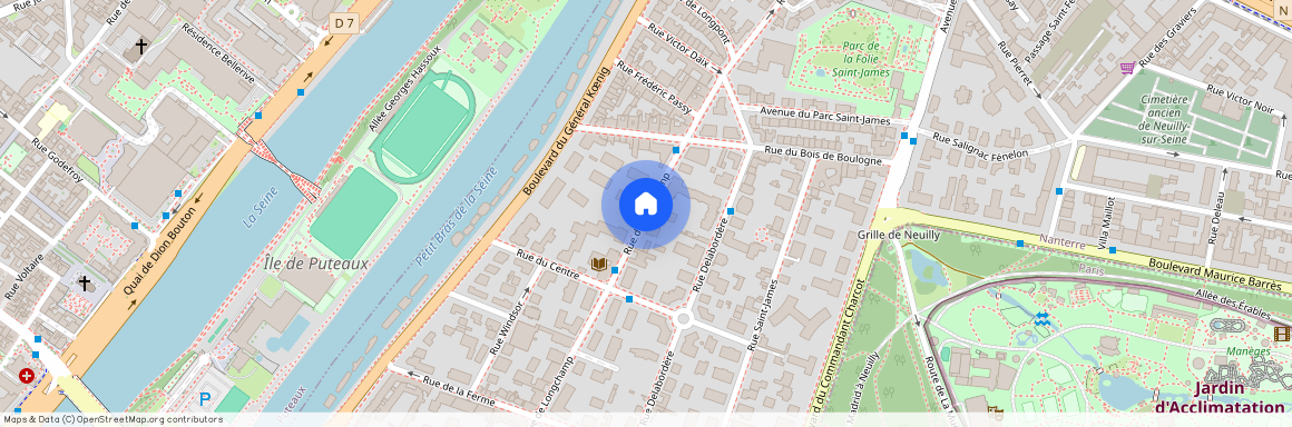 Rue de Longchamp, Francja, Neuilly-Sur-Seine