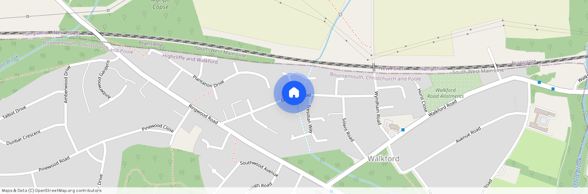 Glenville Road, Walkford, Highcliffe