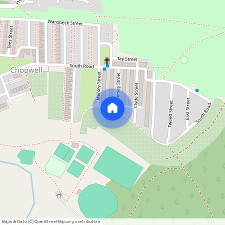 3 bed end of terrace house to rent in NE17