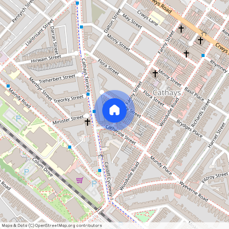 Fanny Street, Cathays, CF24