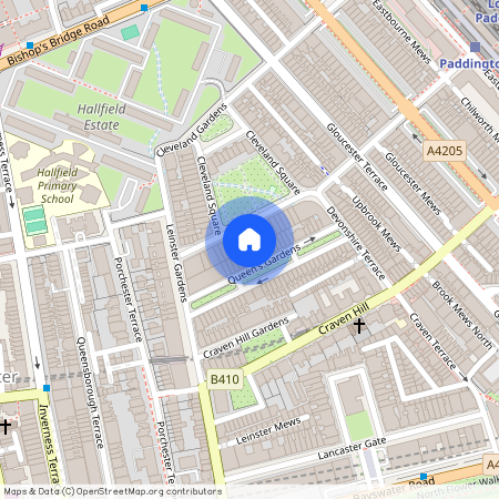 Cleveland Square, Bayswater, London, W2