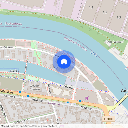 Hafeninsel 16, 63067 Offenbach am Main, Deutschland