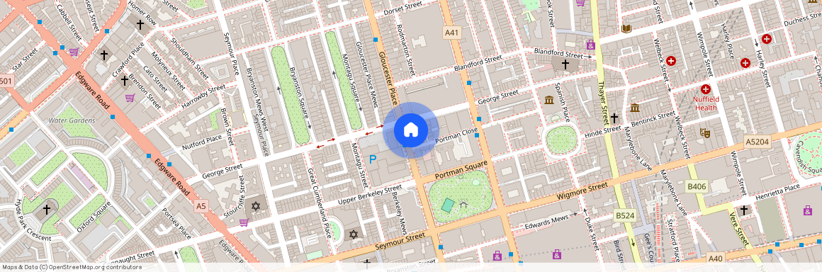 Gloucester Place, Marylebone, London, W1U