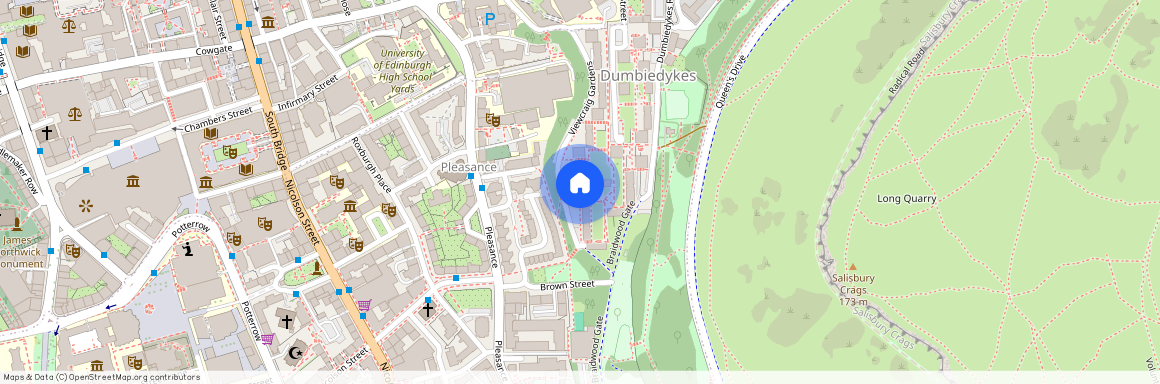 Viewcraig Gardens, Edinburgh, EH8