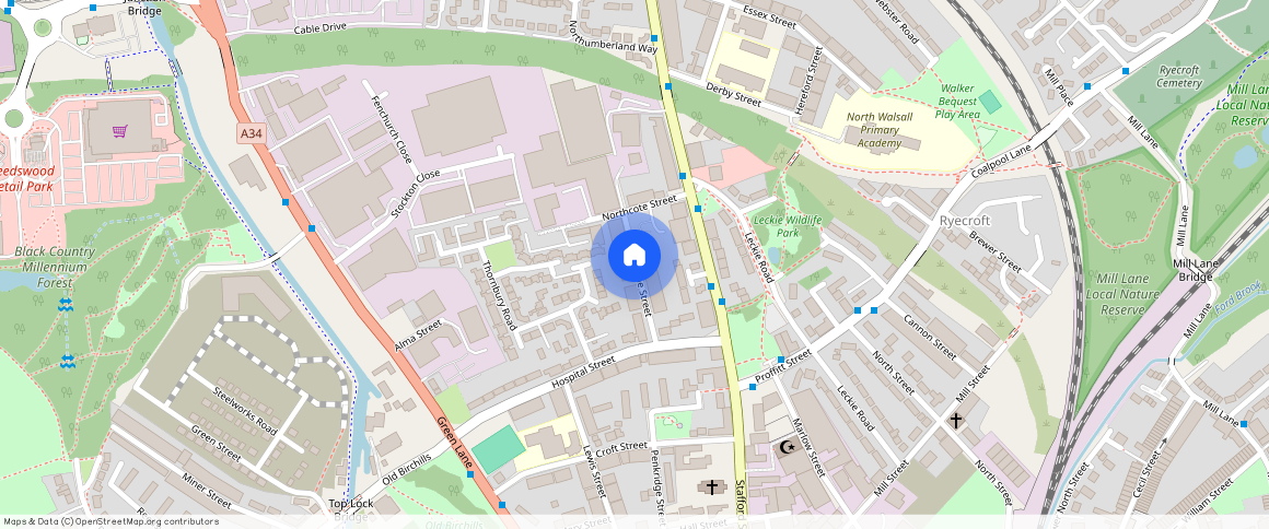 Gladstone Street, Walsall