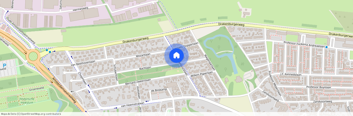 Componistenwijk, 3741 HA, Diepenbrocklaan, Baarn