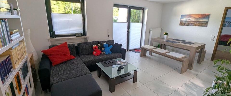 Für RUHIGE SINGLES - Helle 2-ZW mit TERRASSE in Hösbach Winzenhohl - Foto 1