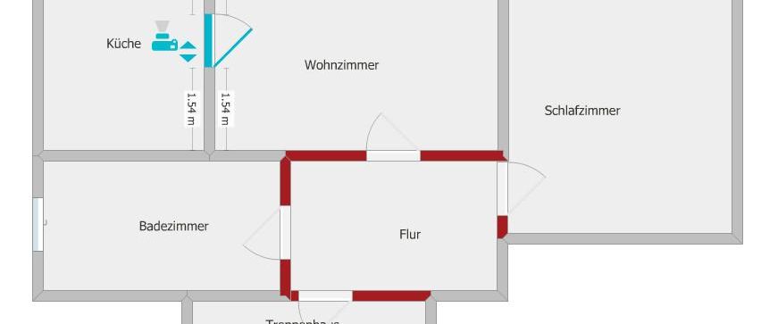 Gemütliche 2-Zimmer Wohnung, zentral gelegen im Bahnhof Hedemünden - Photo 1