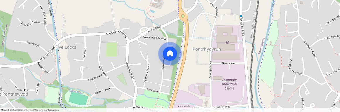 Tynewydd Green, Pontnewydd, NP44