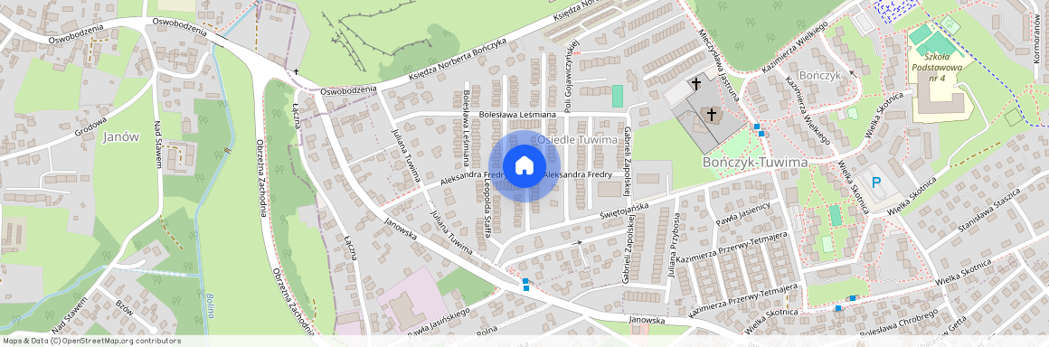 Tarnów • ul. Aleksandra Fredry