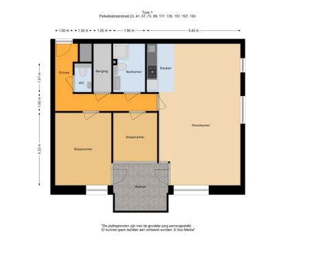 Appartement te huur: Palladiostraat 117 3066 AH Rotterdam - Photo 4