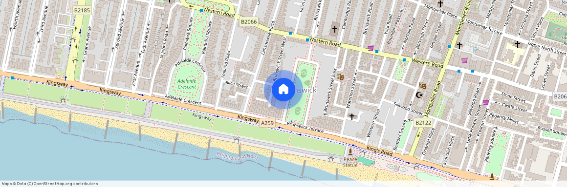 Brunswick Square 50, BN3 1EF, Hove