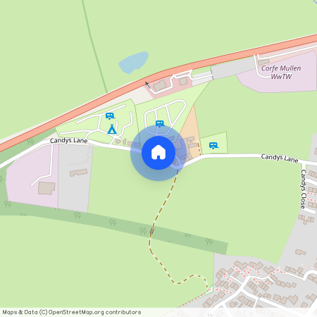 Candys Lane, Corfe Mullen, Wimborne, Dorset, BH21