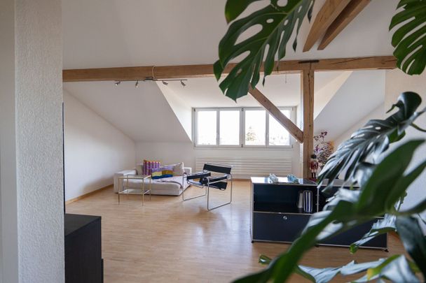 21/2-ROOM ATTIC APARTMENT IN BERN – SULGENAU, FURNISHED, TEMPORARY - Photo 1