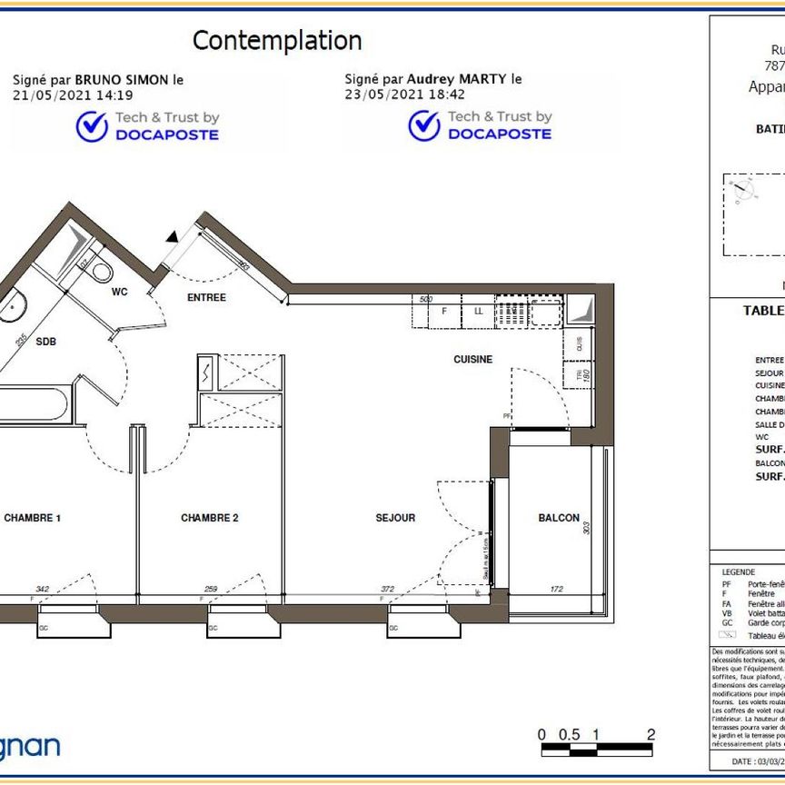 location Appartement T3 DE 60.07m² À MANTES LA VILLE - Photo 1