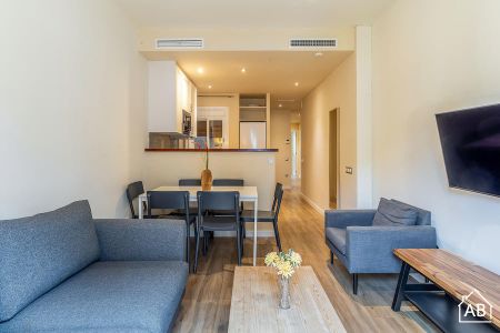 Modern two bedroom apartment near the beach in Poblenou - Photo 3