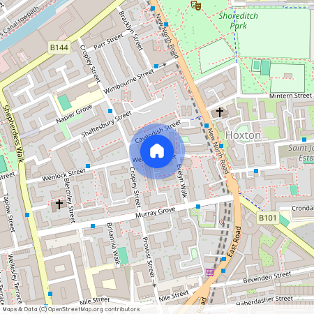 Sylvia Court, Cavendish Street, Old Street, N1