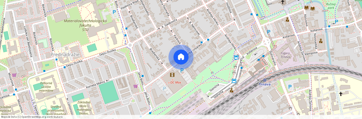 Ulica Ferka Urbánka, Trnava, okres Trnava