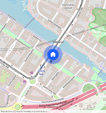 Södra Hammarbyhamnen, Stockholm, Lugnets Allé 48A