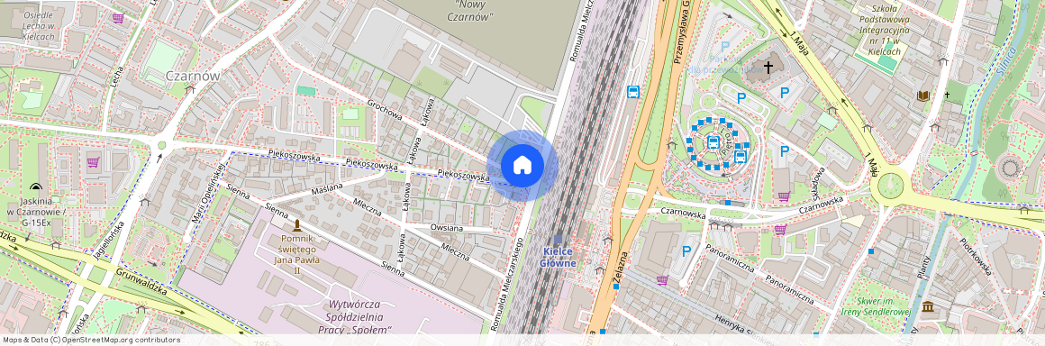 ul. Romualda Mielczarskiego 117, Czarnów, Kielce, świętokrzyskie