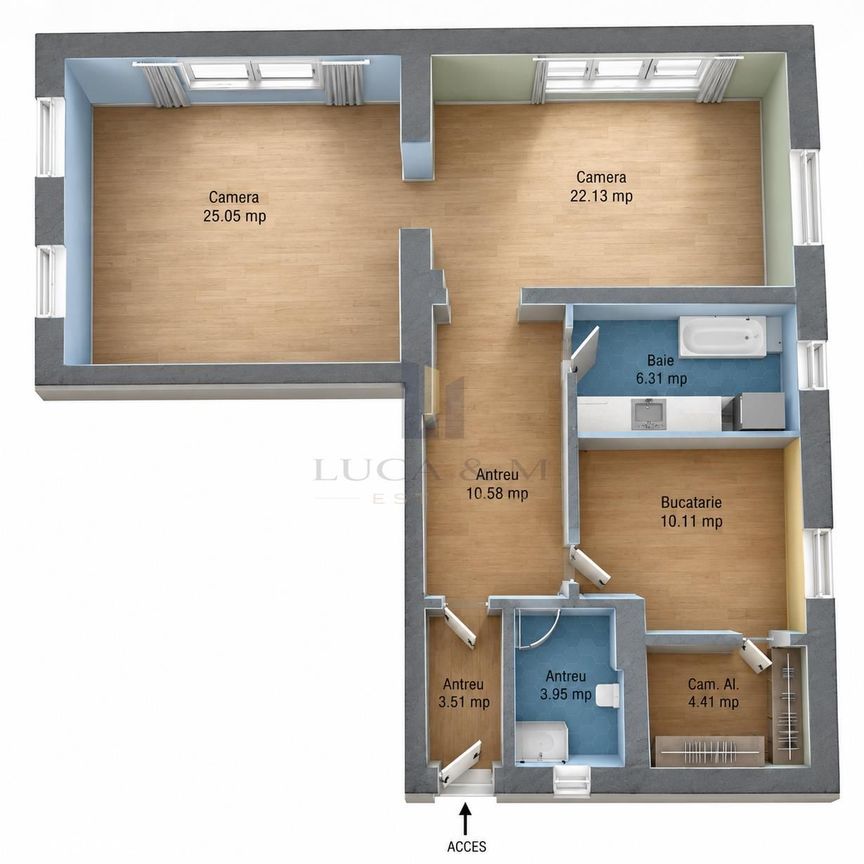 Apartament, Central - Fotografie 1