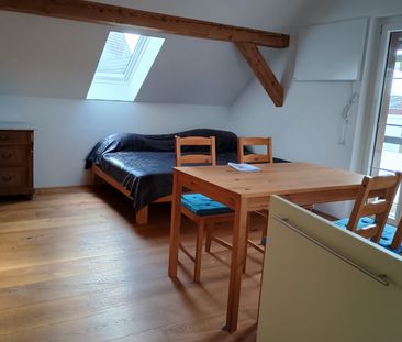 APPARTEMENT 1 PIÈCE À MATTSTETTEN (BE), MEUBLÉ, TEMPORAIRE - Photo 1