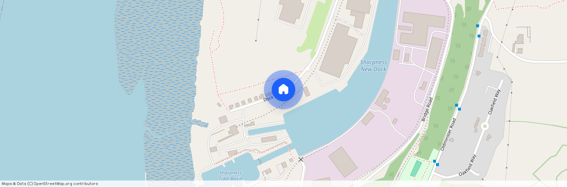 Severn Bank House Dock Road, Sharpness, Berkeley