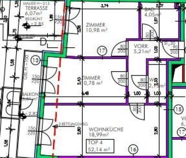 3-Zimmer-Balkonwohnung OHNE GAS (Erdwärme) - WG-tauglich - Photo 6