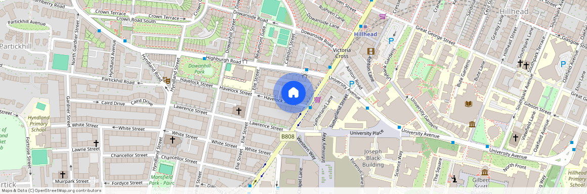 Flat 3/2 12 Havelock Street, Glasgow G11 5JA