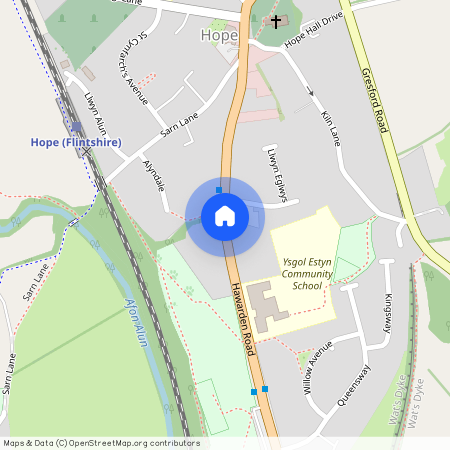 Hawarden Road, Hope, LL12