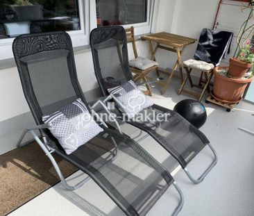 3,5 ZW mit 2 Balkonen, Bad und Gäste-WC, toller Blick in die Natur ... - Foto 1