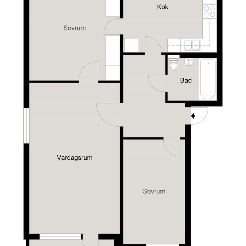 Idrottsgatan 13 A - Foto 2