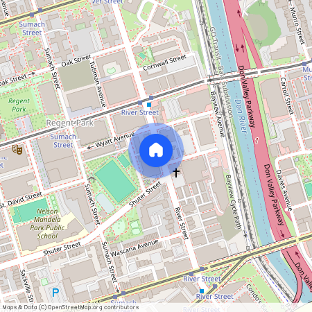 100 River Street Unit# Th08, Toronto