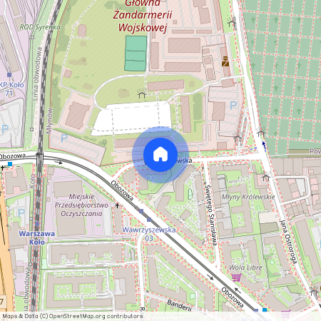 ul. Wawrzyszewska, Młynów, Wola, Warszawa, mazowieckie