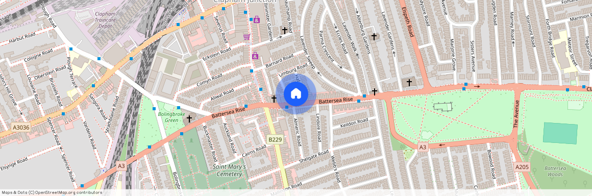 Battersea Rise, Clapham Junction, SW11