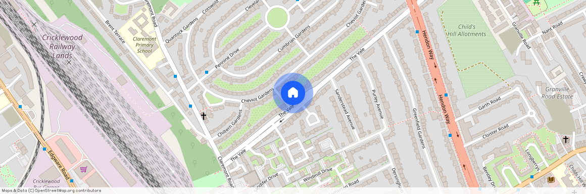 The Vale, Cricklewood, NW11