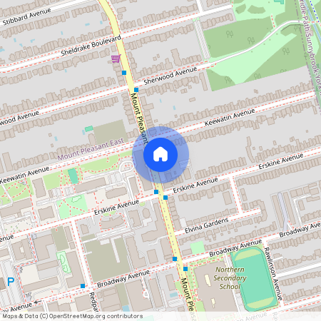 979 Mount Pleasant Road Unit# (Upper), Toronto