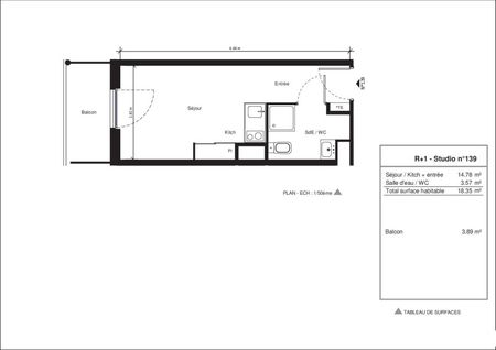 Location Appartement 1 pièce 18m² NIMES 30000 - Photo 5