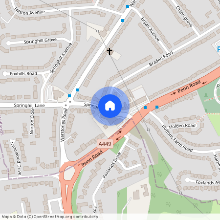 Springhill Lane, Penn, Wolverhampton, WV4 4SH