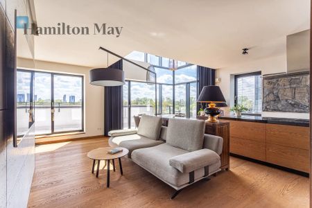 Ekskluzywny penthouse z tarasem na dachu na Żoliborzu - Photo 3