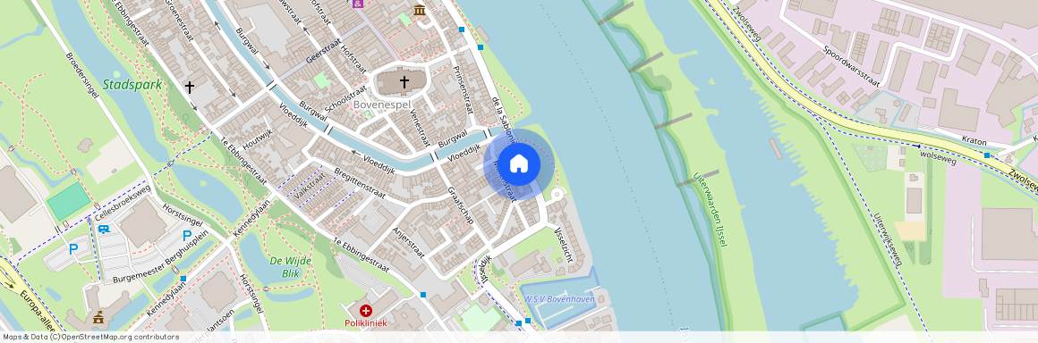 de la Sablonièrekade 12, Binnenstad Kampen, 8261JP