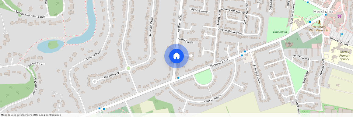 Walton-on-Thames, Hersham, Westcar Lane, KT12 5ES, Surrey