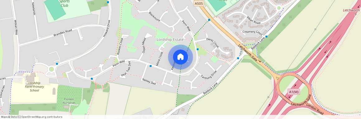 Kestrel Walk, Letchworth Garden City, Hertfordshire, SG6