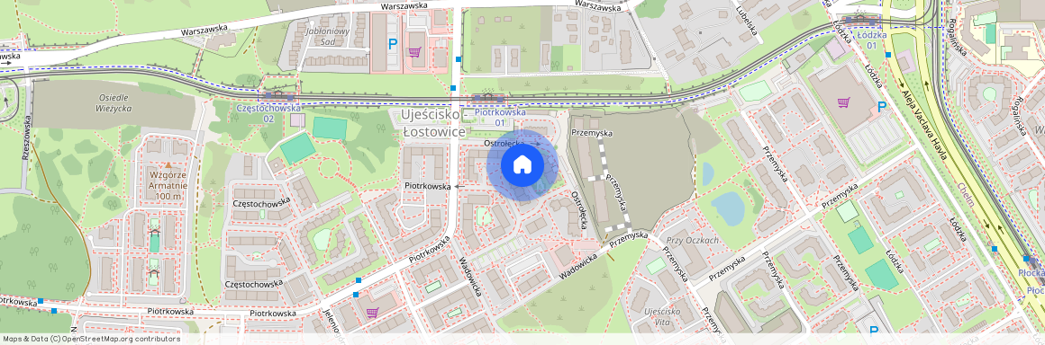 ul. Ostrołęcka, Ujeścisko-Łostowice, Gdańsk, pomorskie