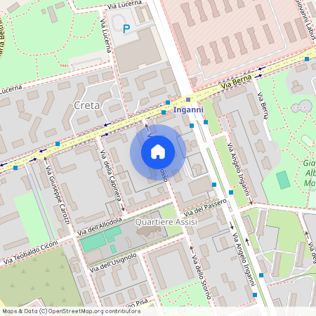 Via del Pettirosso, Włochy, Milan