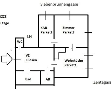 Großzügig und unbefristet an der Zentagasse! - Foto 6