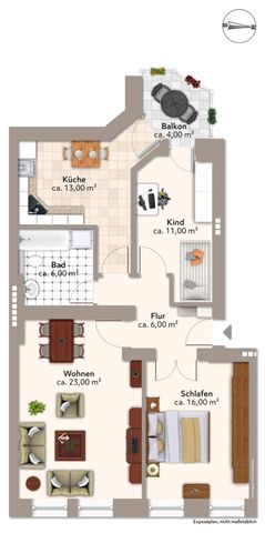 "Stadtleben pur: 3-Zimmer-Wohnung am Hasselbachplatz, Sternstraße 10!" - Foto 4