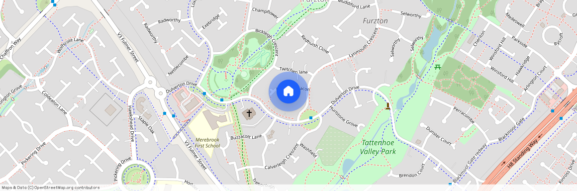 Dunkery Beacon, Furzton, Milton Keynes, MK4