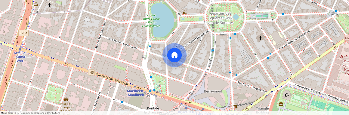 Rue Stevin - Stevinstraat 84, 1000 Brussels, Belgium