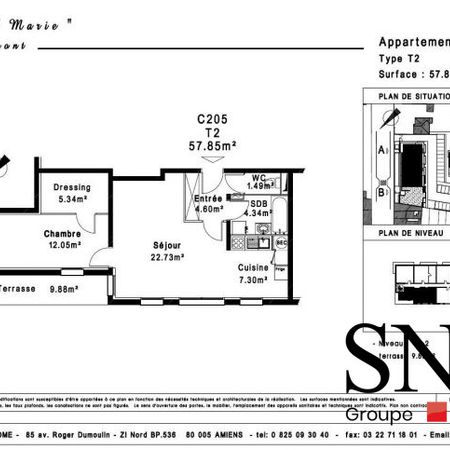 T2 AVEC TERRASSE ET PARKING - Photo 3